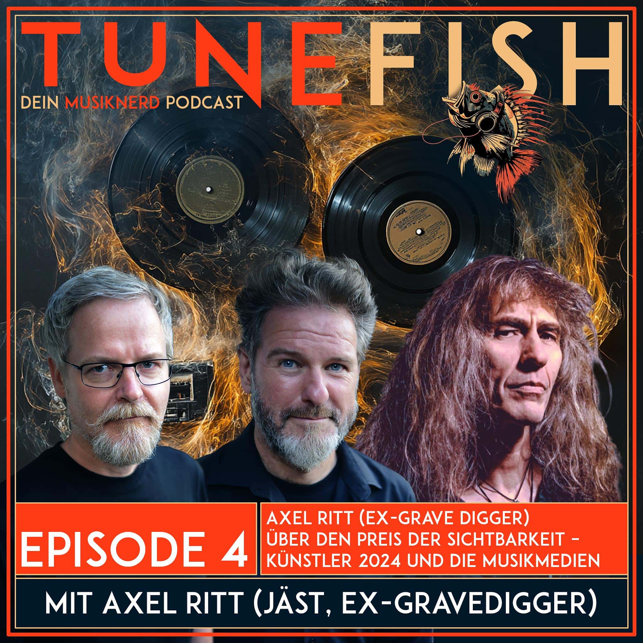 Episode 4 | Axel Ritt (Ex-Grave Digger) – über den Preis der Sichtbarkeit – Künstler 2024 und die Musikmedien